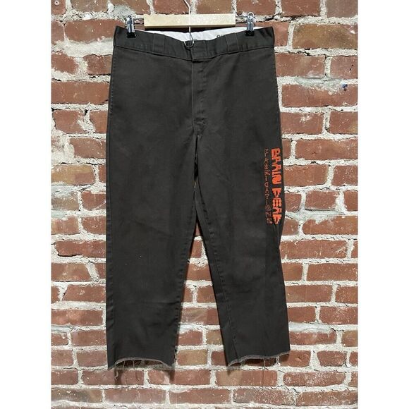 Dickies Brain Dead Relaxed Brown Pants Men's Size 34 - Picture 1 of 3